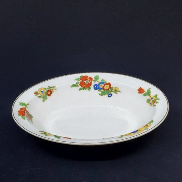 Vintage Johnson Bros Pareek Oval Serving Bowl Dish. 10x7.5". Made in England. - Picture 2 of 12